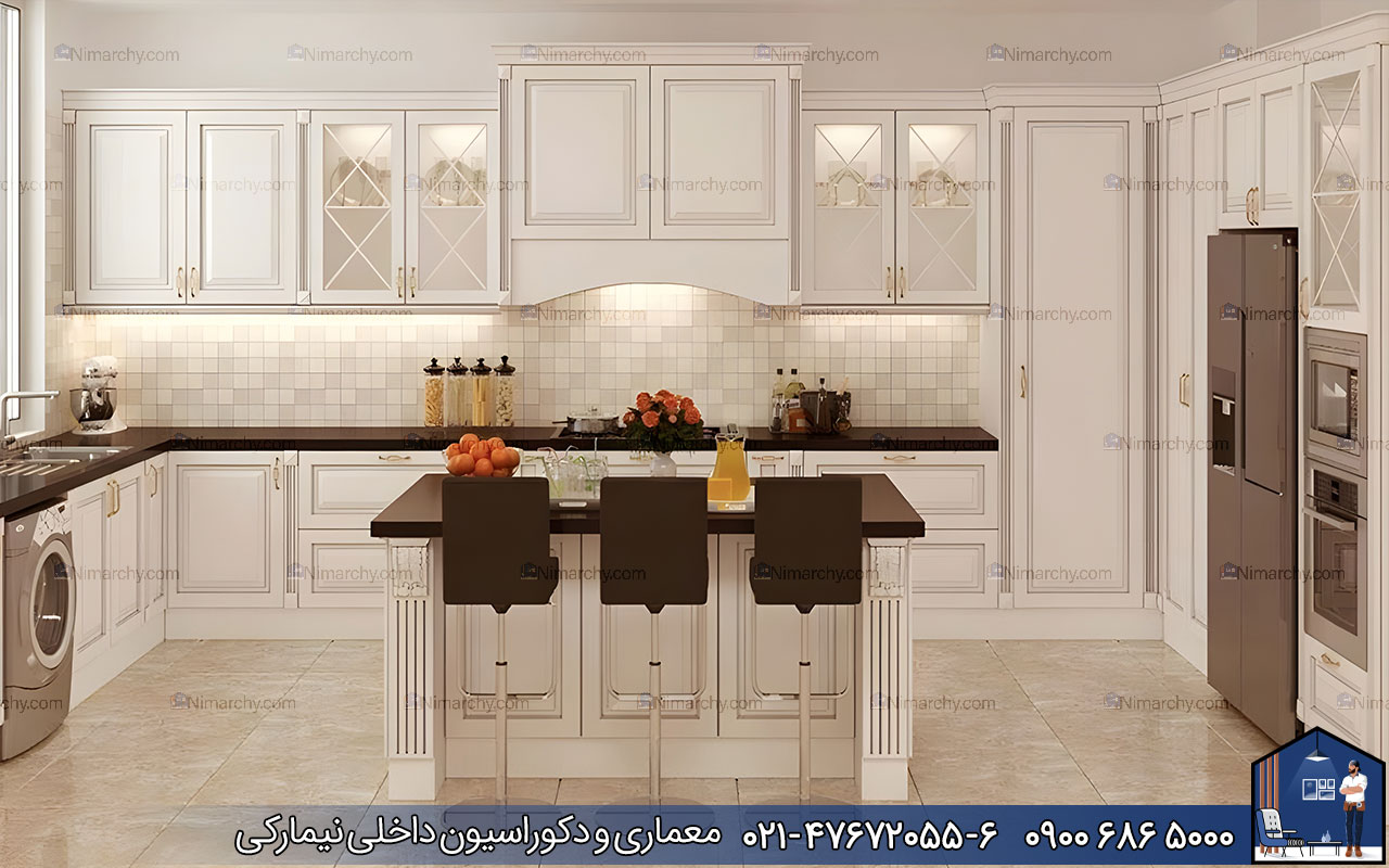 nimarchy.com - تفاوت کابینت ممبران با روکش چوب