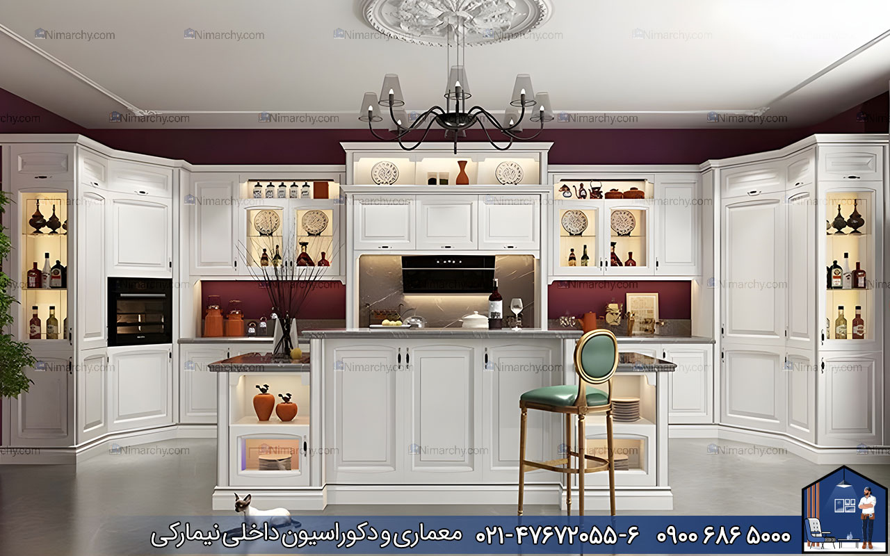 nimarchy.com - تفاوت کابینت ممبران با روکش چوب