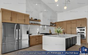 nimarchy.com - تفاوت کابینت ممبران با روکش چوب