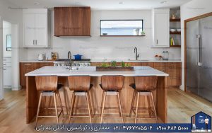 Nimarchy.com - کابینت روکش چوب ملچ