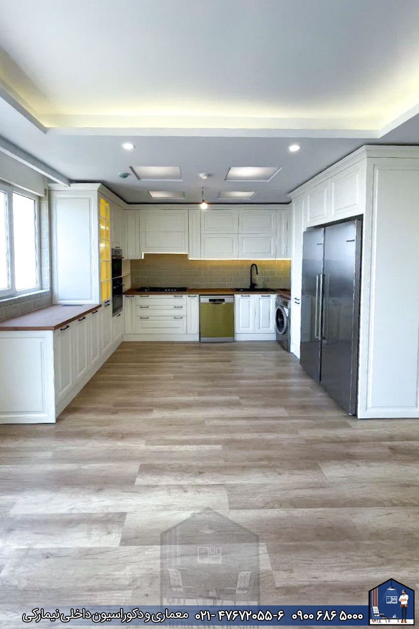 Nimarchy.com - کابینت نئوکلاسیک پروژه جنت آباد