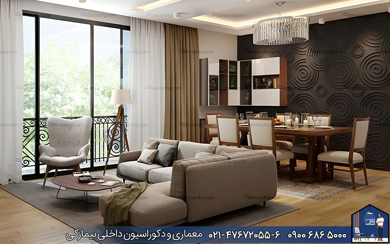 nimarchy.com - ایده برای دکوراسیون داخلی پذیرایی