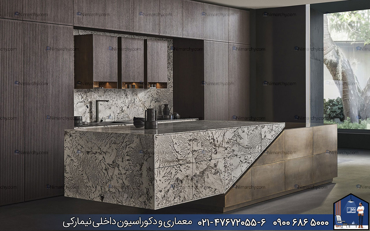 Nimarchy.com - جزیره کابینت مدرن