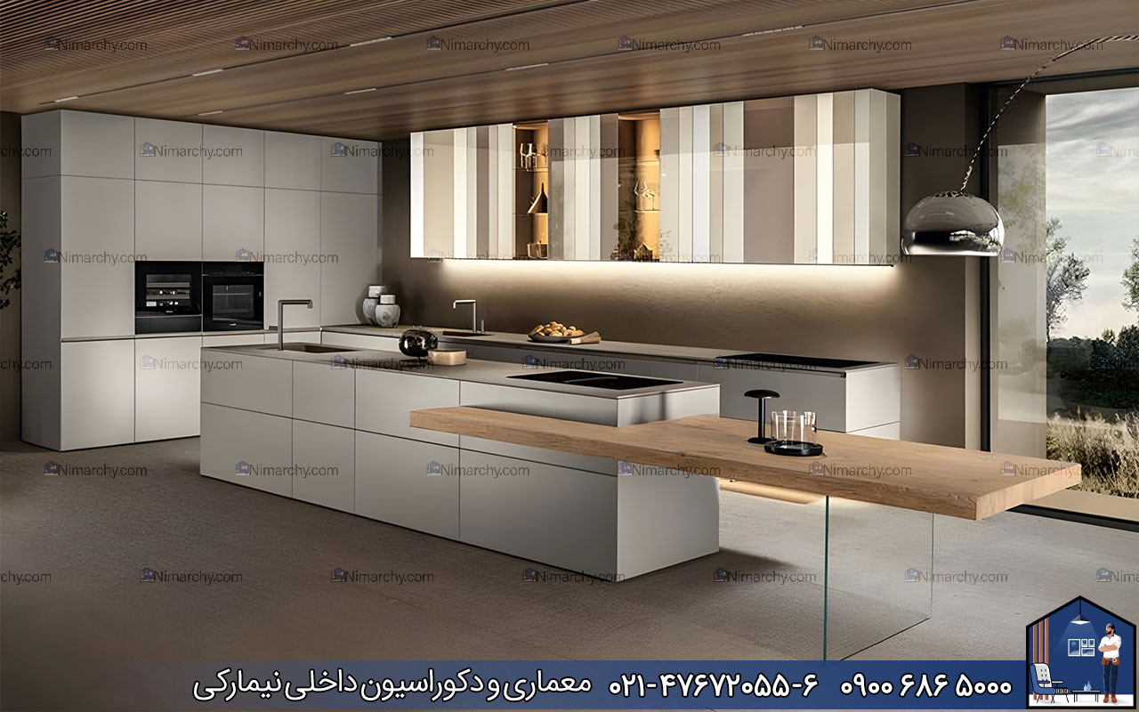 Nimarchy.com - جزیره کابینت مدرن