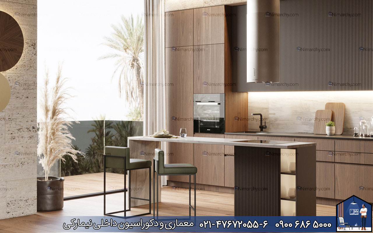 Nimarchy.com - جزیره کابینت مدرن