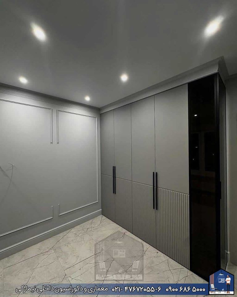 Nimarchy.com - انواع کمد دیواری مدرن و نئوکلاسیک شیک نیمارکی