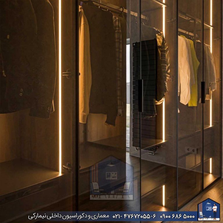 Nimarchy.com - انواع کمد دیواری مدرن و نئوکلاسیک شیک نیمارکی