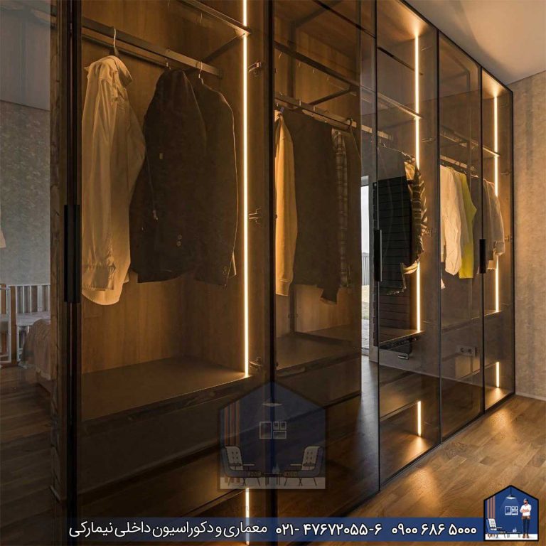 Nimarchy.com - انواع کمد دیواری مدرن و نئوکلاسیک شیک نیمارکی