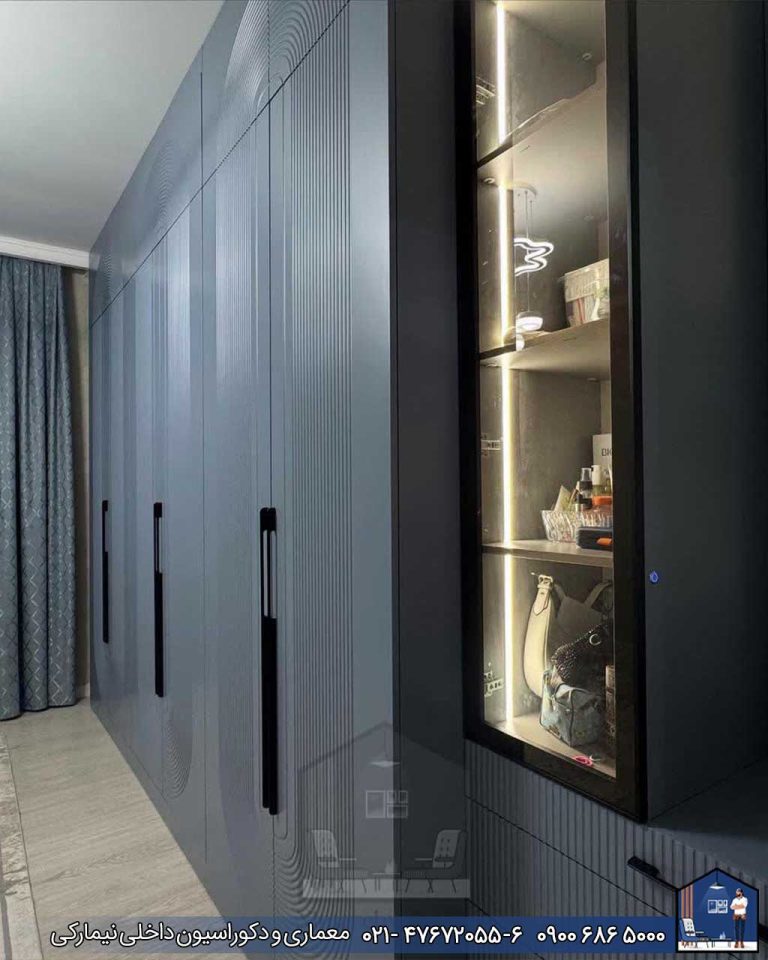 Nimarchy.com - انواع کمد دیواری مدرن و نئوکلاسیک شیک نیمارکی