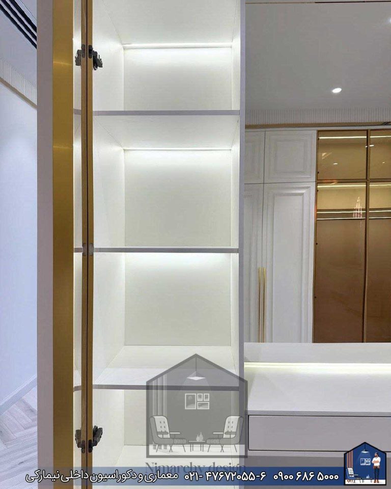 Nimarchy.com - انواع کمد دیواری مدرن و نئوکلاسیک شیک نیمارکی