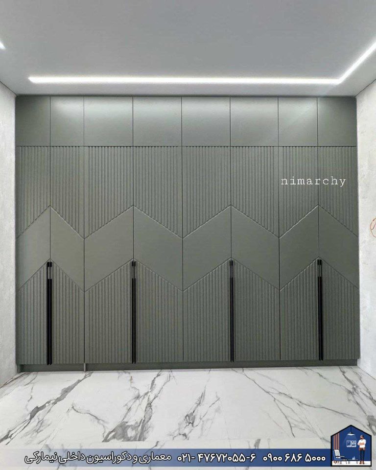 Nimarchy.com - انواع کمد دیواری مدرن و نئوکلاسیک شیک نیمارکی
