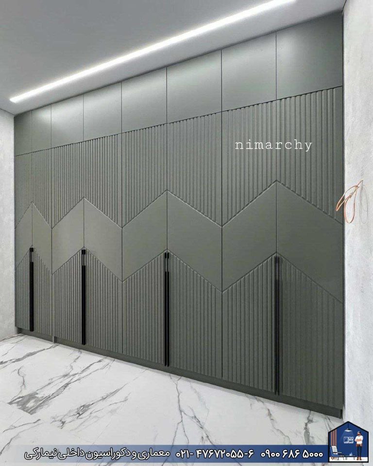 Nimarchy.com - انواع کمد دیواری مدرن و نئوکلاسیک شیک نیمارکی