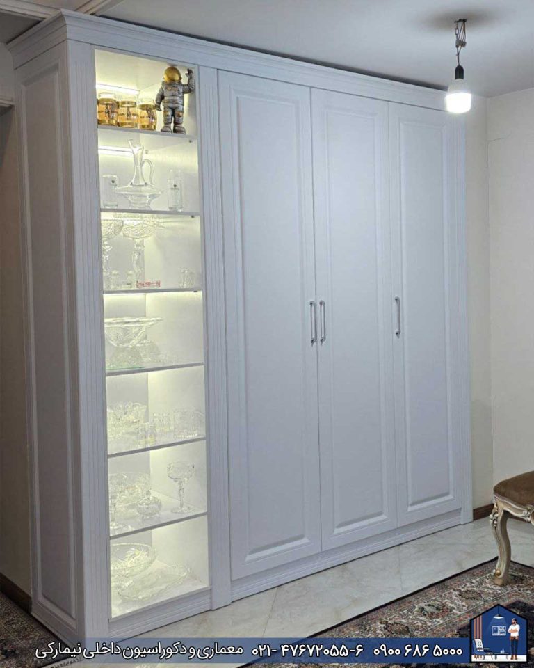 Nimarchy.com - انواع کمد دیواری مدرن و نئوکلاسیک شیک نیمارکی