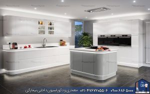 Nimarchy.com - جزیره کابینت هایگلاس