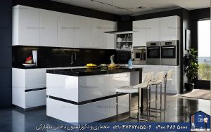 Nimarchy.com - جزیره کابینت هایگلاس