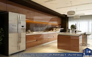 Nimarchy.com - جزیره کابینت هایگلاس