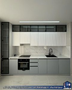 Nimarchy.com - کابینت مدرن سافت تاچ AGT پروژه چالوس