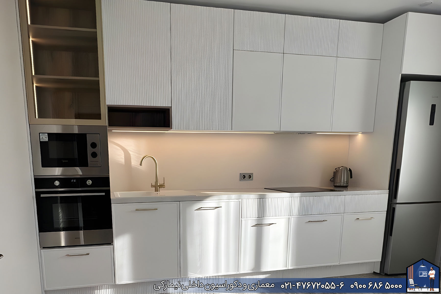 Nimarchy.com - کابینت مدرن پلی اورتان جنت آباد